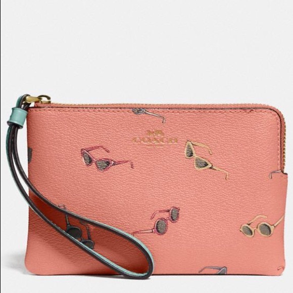Coach NWT Sunglasses Print Wristlet - Picture 6 of 7